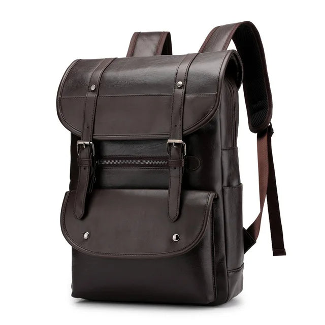 Mochila "Oxford" Explorer Couro Rústico